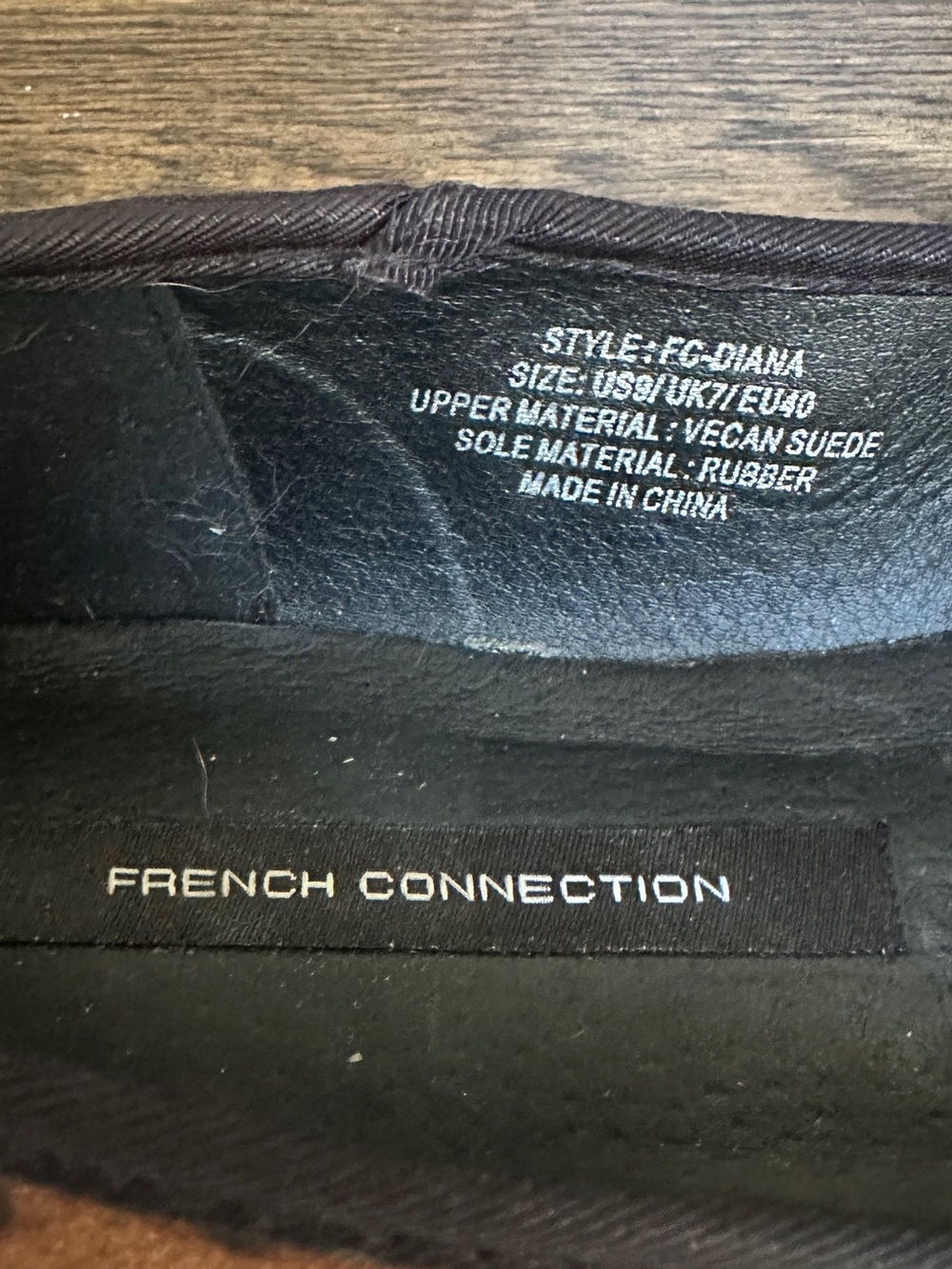 French Connection "Diana" Leopard Print Vegan Suede Ballet Flats - Size US 9 - Picture 7 of 9